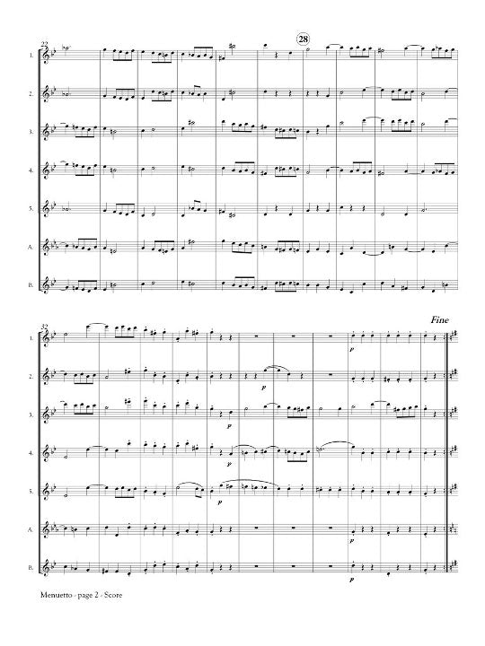 Mozart, WA :: Menuetto from Symphony No. 40, K. 550