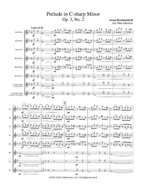 Rachmaninoff, S :: Prelude in C-sharp Minor Op. 3, No. 2