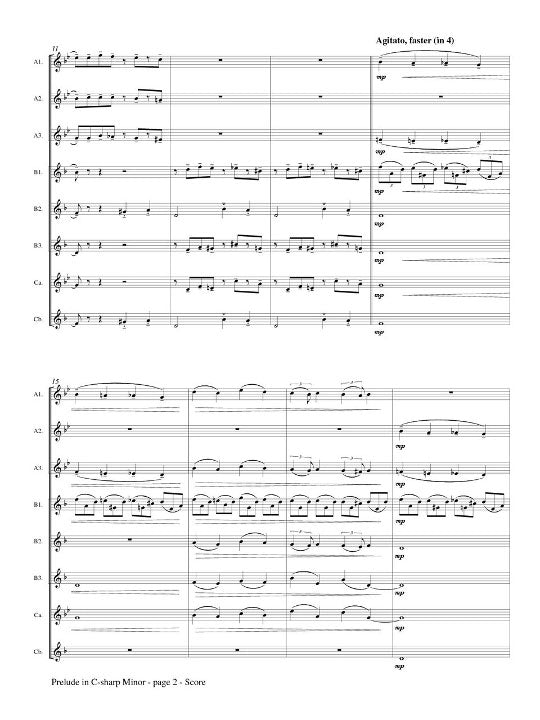 Rachmaninoff, S :: Prelude in C-sharp Minor Op. 3, No. 2