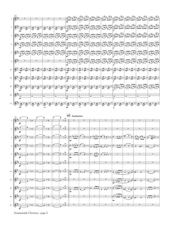 Rossini, G :: Semiramide Overture