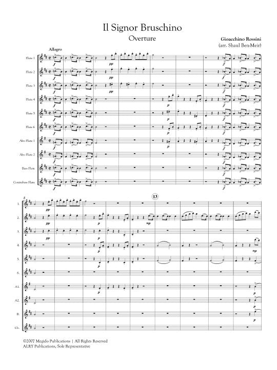 Rossini, G :: Il Signor Bruschino Overture