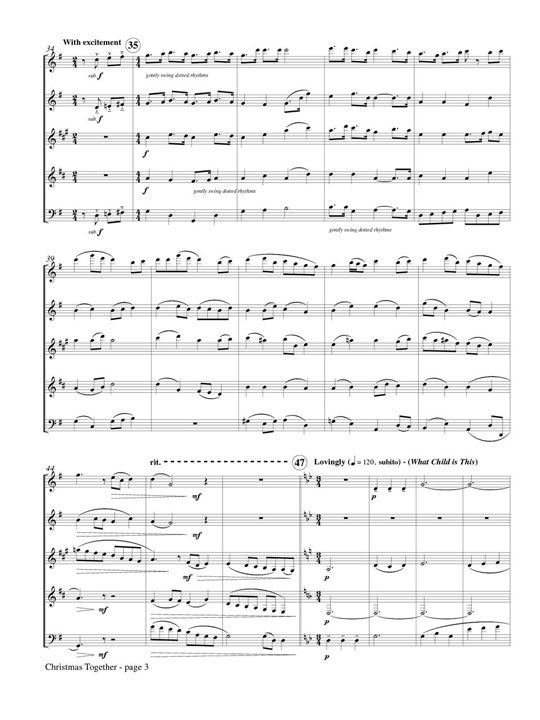 Traditional :: Christmas Together: A medley of familiar tunes