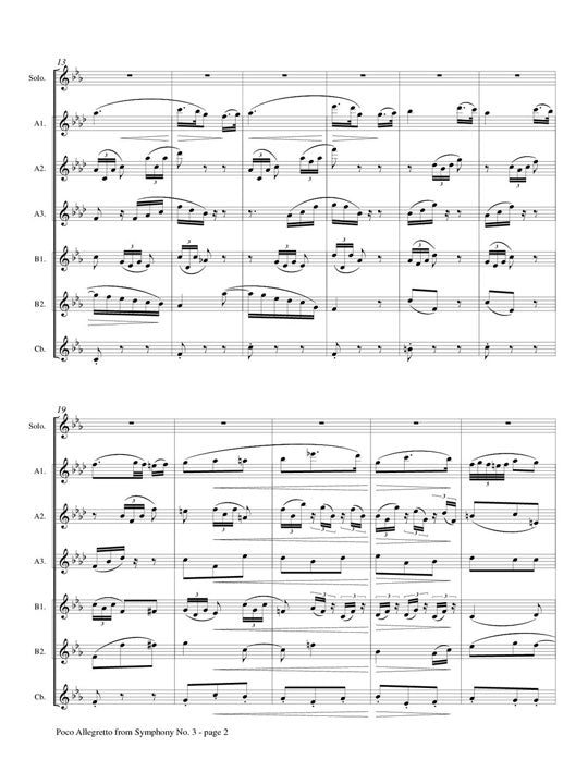 Brahms, J :: Poco Allegretto from Symphony No. 3
