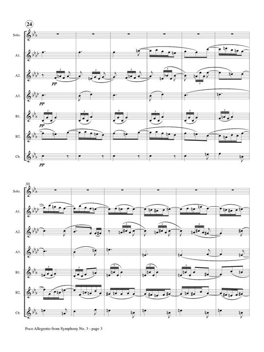 Brahms, J :: Poco Allegretto from Symphony No. 3