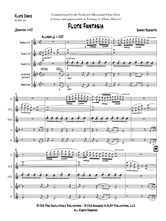 Burnette, S :: Flute Fantasia