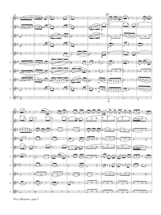 Brahms, J :: Poco Allegretto from Symphony No. 3
