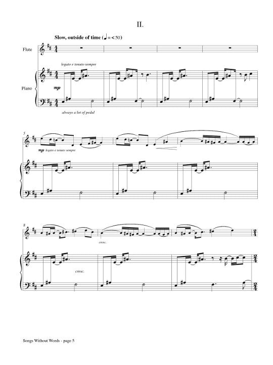 Mutter, H :: Songs Without Words