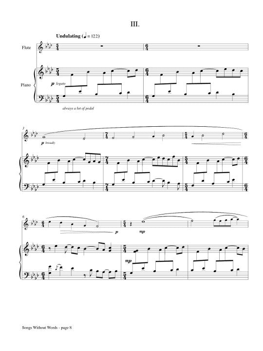 Mutter, H :: Songs Without Words