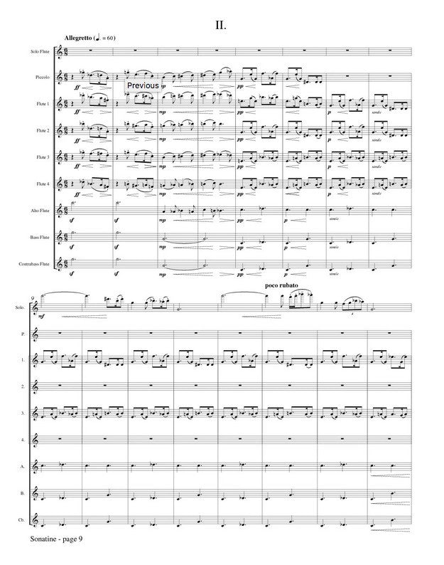 Gieseking, W :: Sonatine