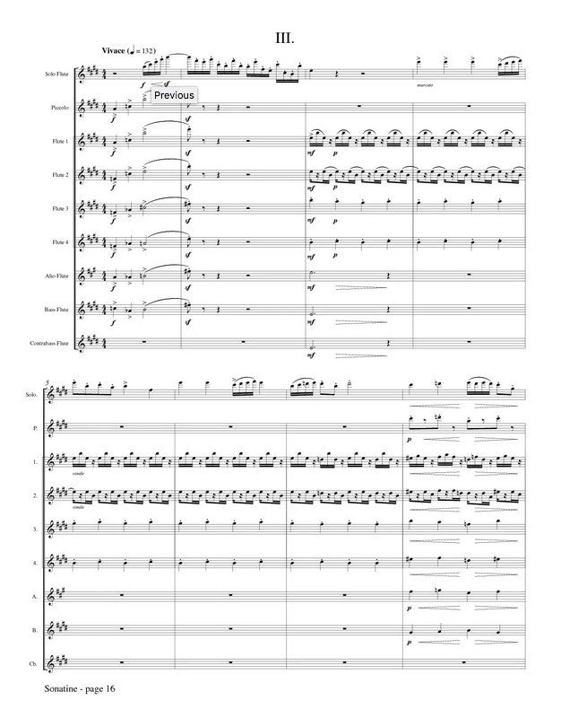 Gieseking, W :: Sonatine