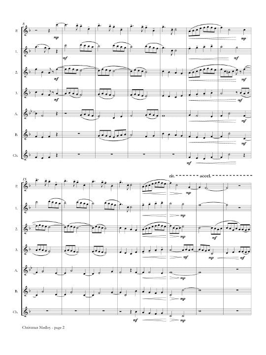 Taubner, D :: Christmas Medley: Four Carols with Variations