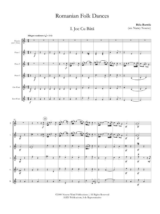 Bartok, B :: Romanian Folk Dances