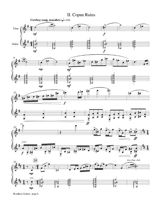 Zucker, L :: Honduras Sonata