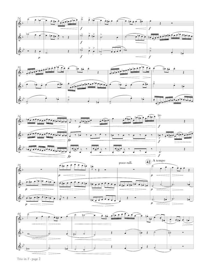 Kummer, G :: Trio in F, Op. 32
