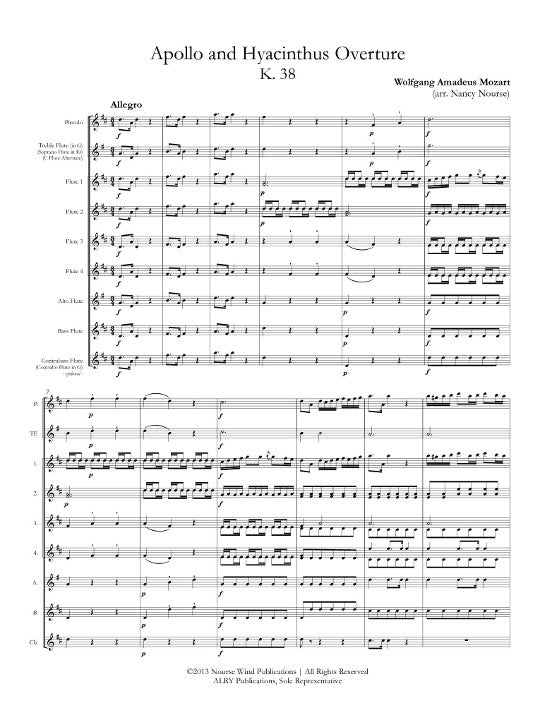 Mozart, WA :: Apollo and Hyacinthus Overture