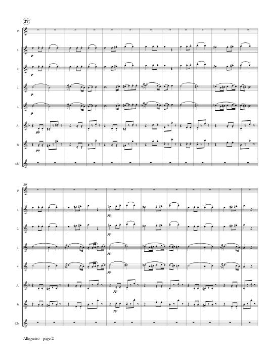 Beethoven, L :: Allegretto from Symphony No. 7