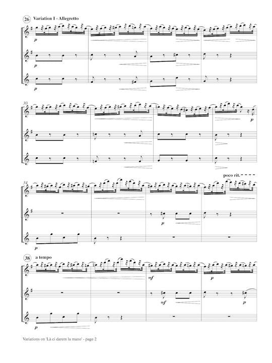 Beethoven, L :: Variations on 'La Ci Darem la Mano'