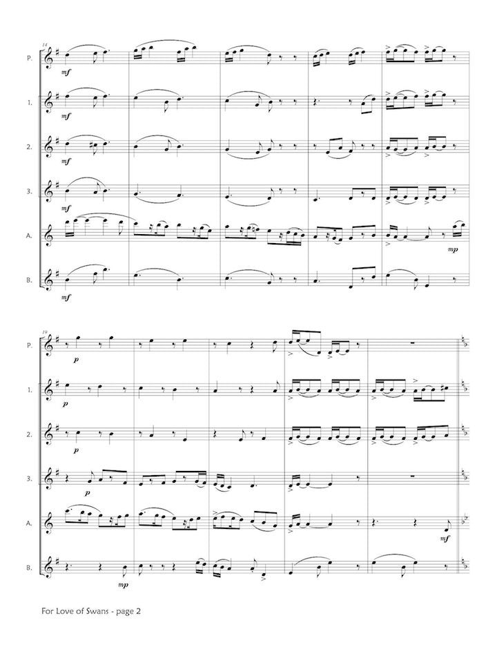 McMichael, C :: For Love of Swans