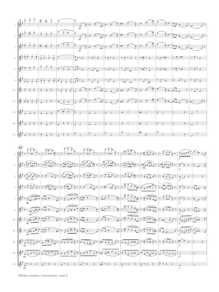 Brahms, J :: Allegro energico e passionato from Symphony No. 4
