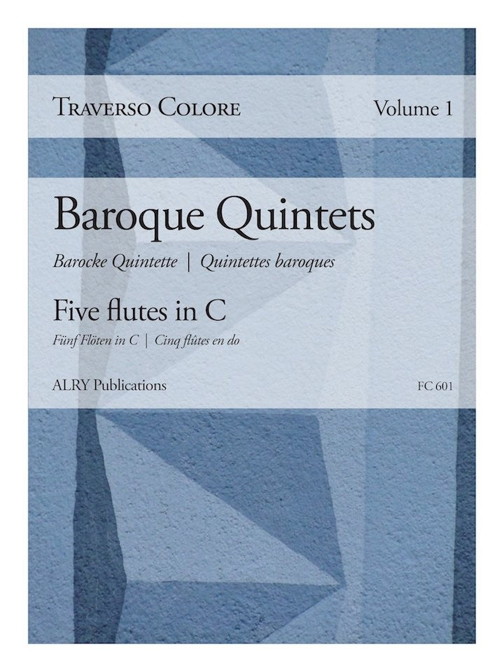 Various :: Traverso Colore: Vol. 1 - Baroque Quintets