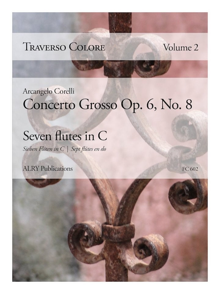 Corelli, A :: Traverso Colore: Vol. 2 - Concerto Grosso Op. 6, No. 8