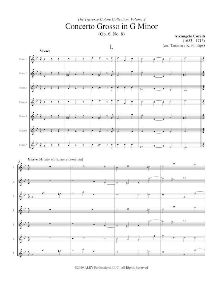 Corelli, A :: Traverso Colore: Vol. 2 - Concerto Grosso Op. 6, No. 8