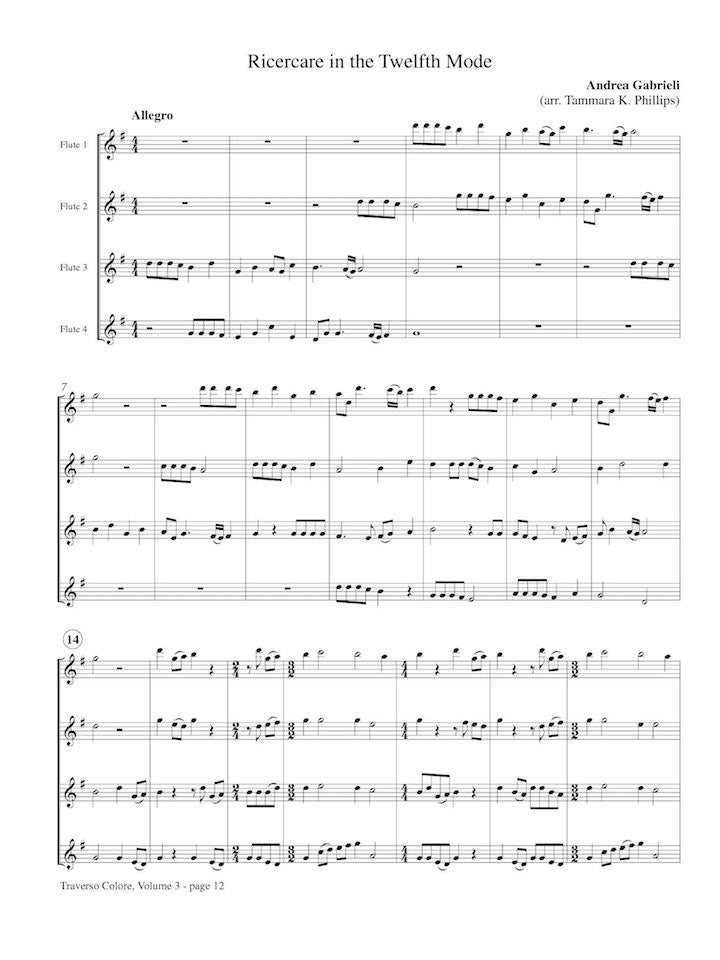 Various :: Traverso Colore: Vol. 3 - Baroque Quartets