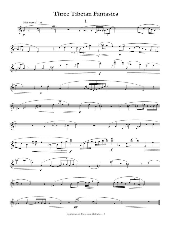 Loeb, D :: Fantasias on Eurasian Melodies