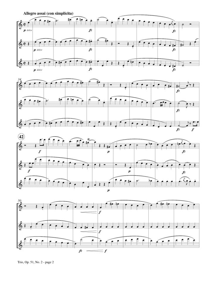 Berbiguier, BT :: Trio No. 2, op. 51
