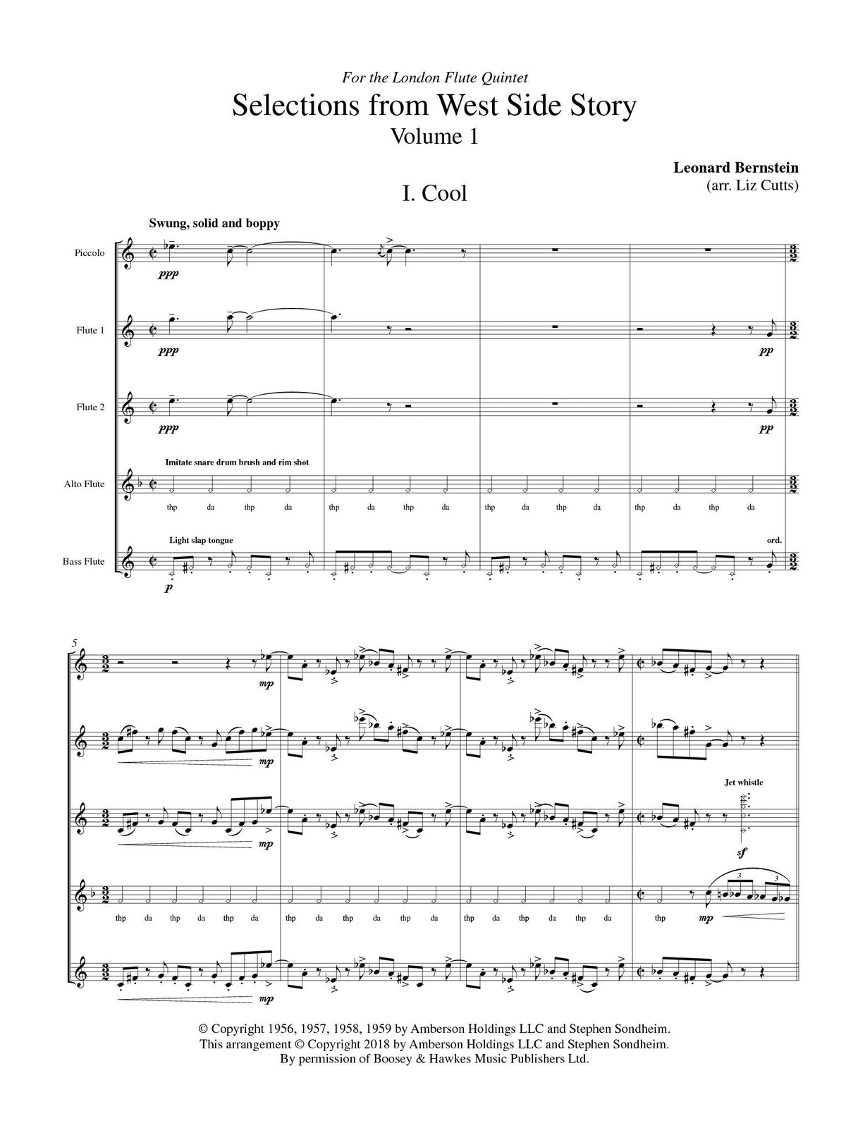 Bernstein, L :: West Side Story: Volume 1