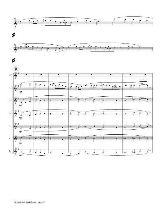 Magalif, E :: Polyphonic Variations on the Korean Folk Song 'Arirang'