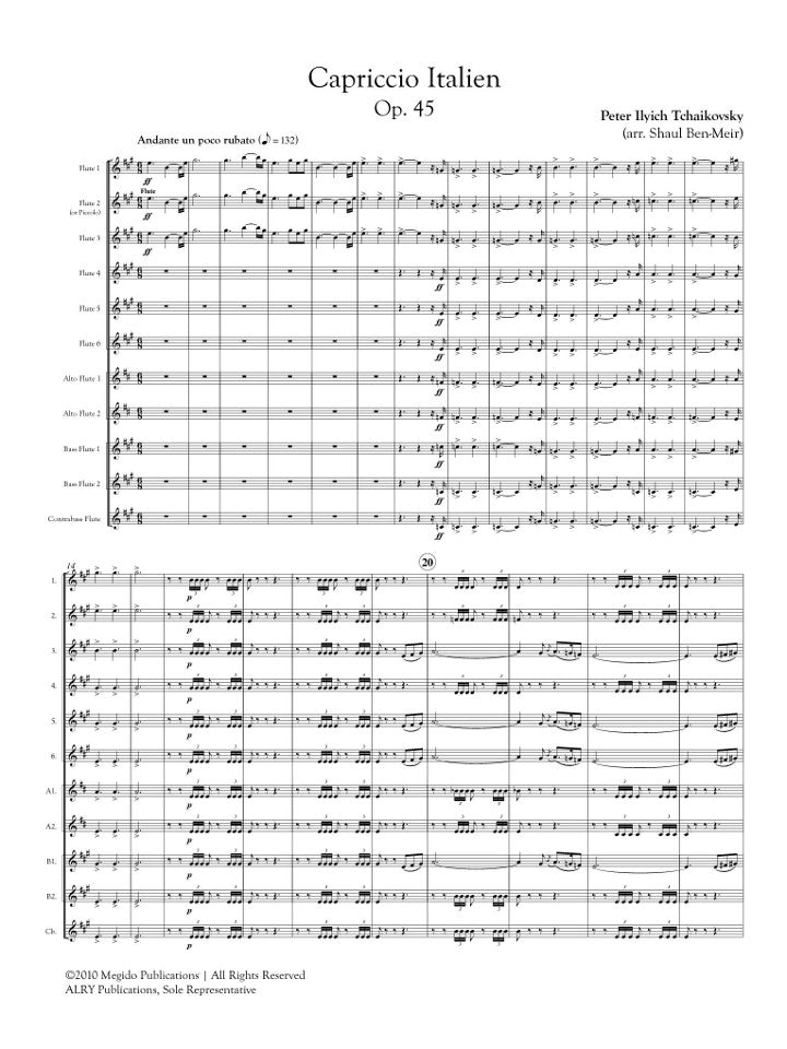 Tchaikovsky, PI :: Capriccio Italien, Op. 45