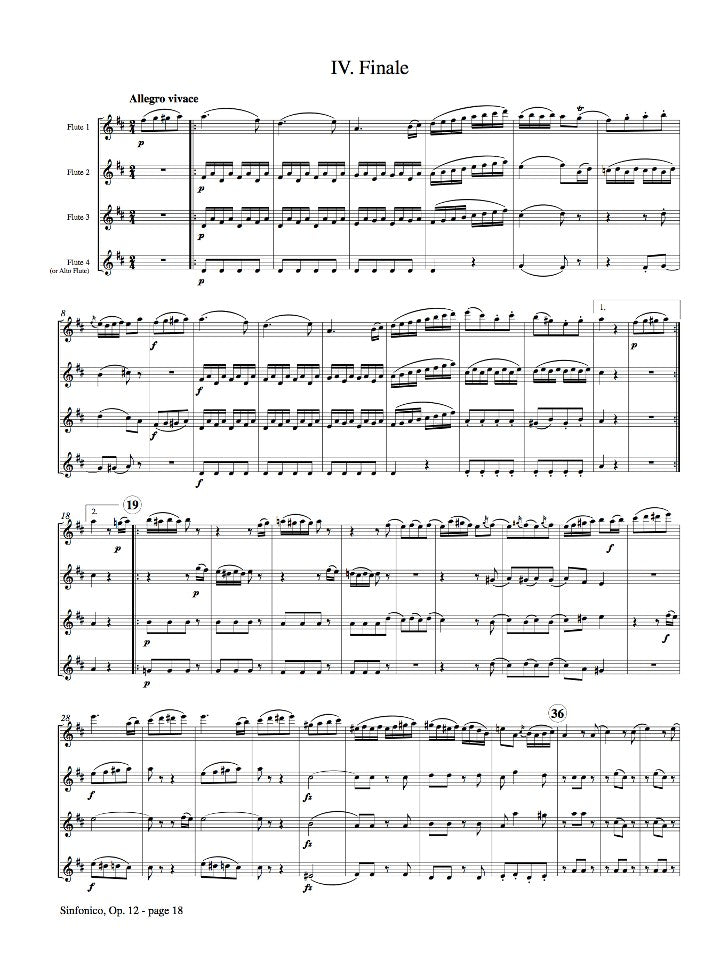 Reicha, A :: Sinfonico Op. 12