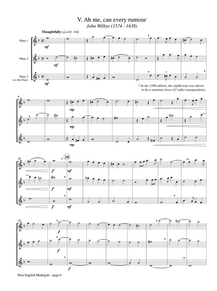 Various :: 9 English Madrigals