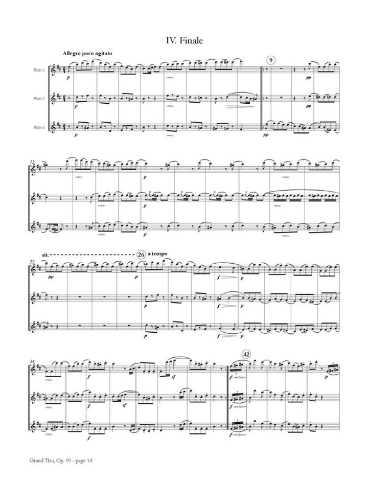 Kuhlau, F :: Grand Trio in B minor, Op. 90