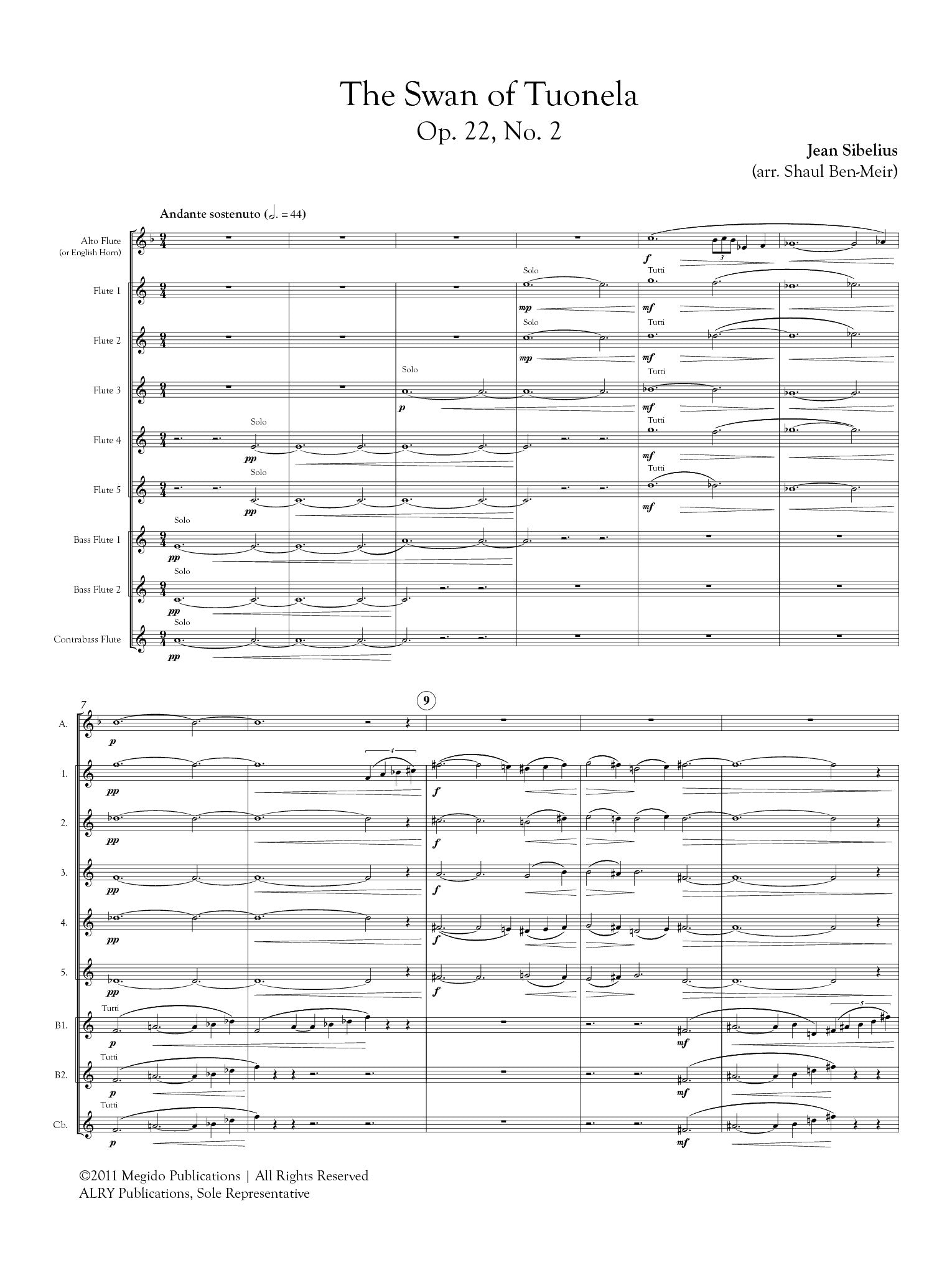 Sibelius, J :: The Swan of Tuonela Op. 22, No. 2