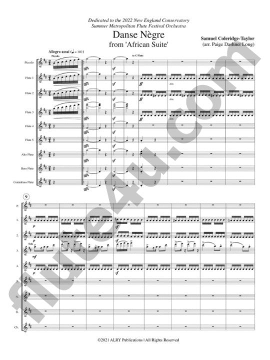 Coleridge-Taylor, S :: Danse Negre