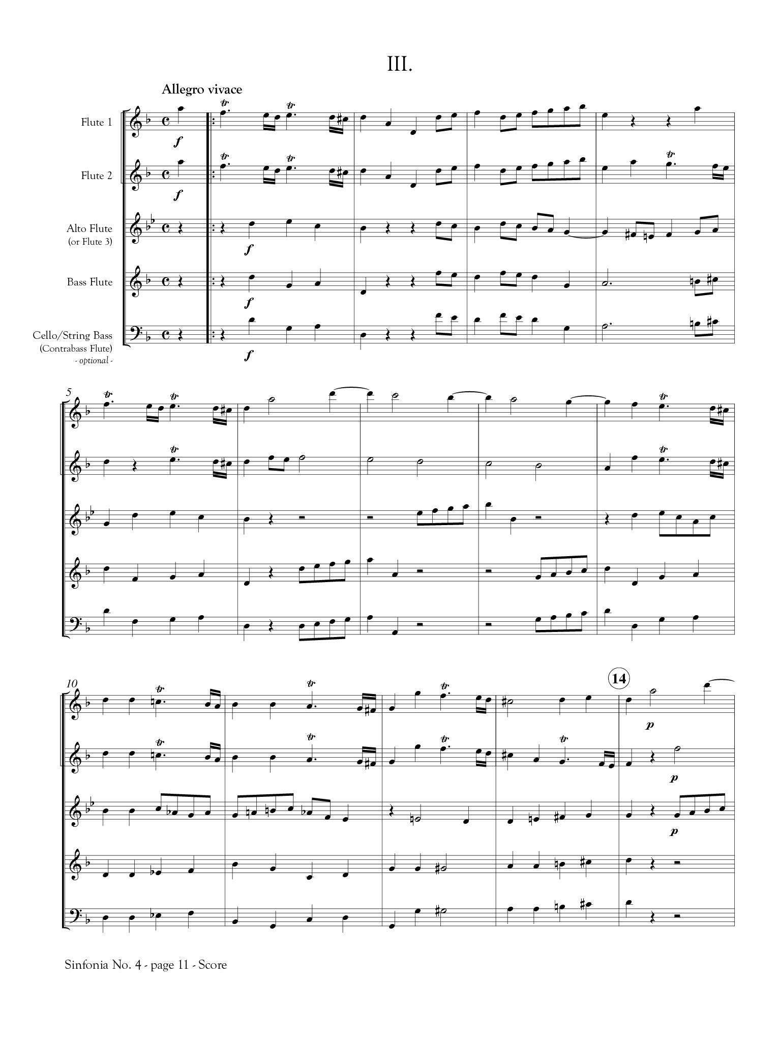 Mendelssohn, F :: Sinfonia No, 4 (String Symphony No. 4, MWV N4)