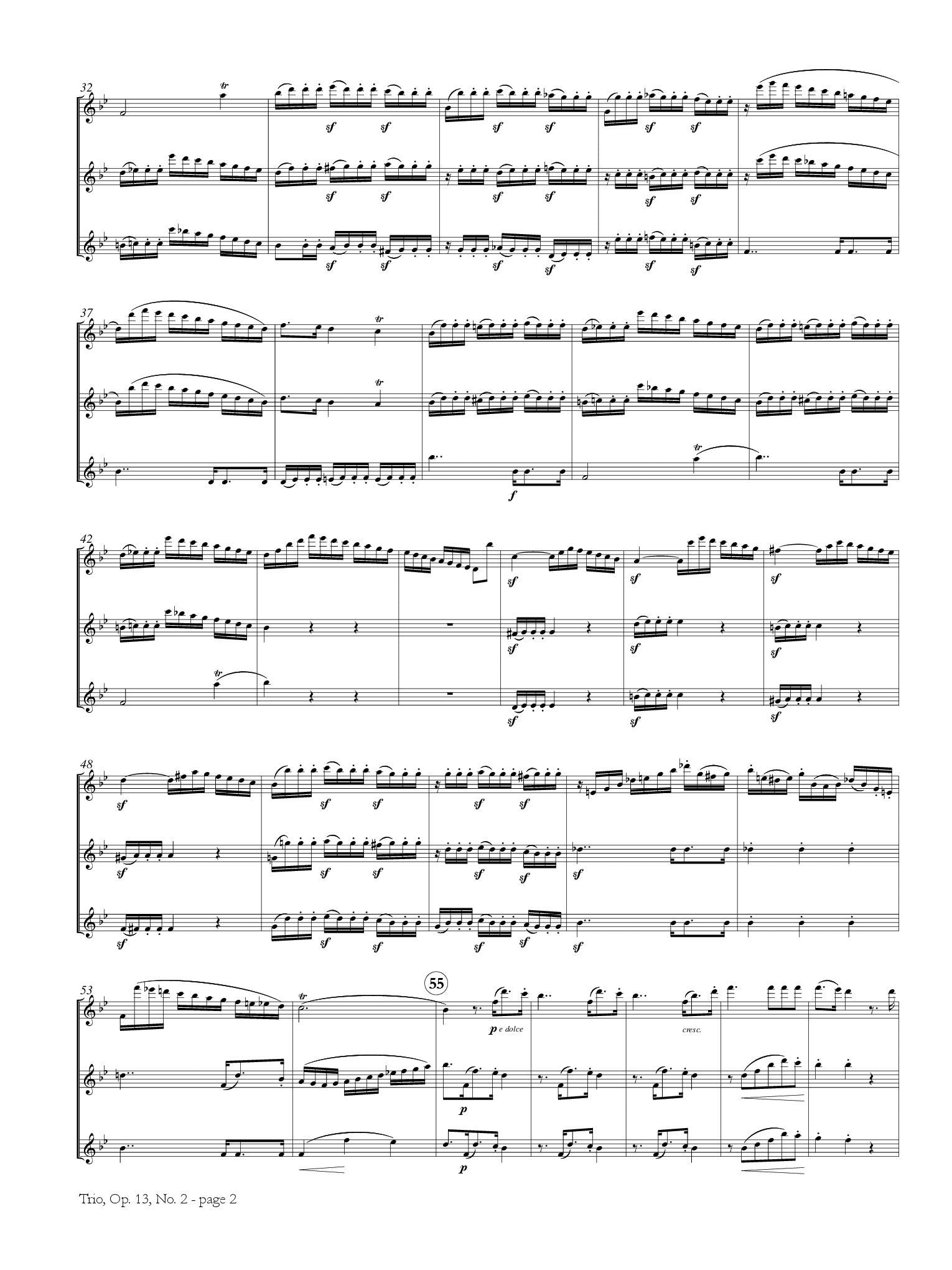 Kuhlau, F :: Trio No. 2 in G minor, Op. 13