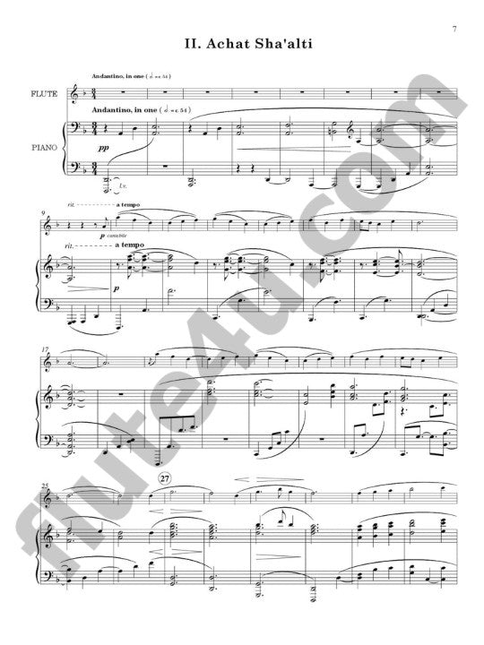 Schoenfeld, P :: Six Improvisations on Hassidic Melodies