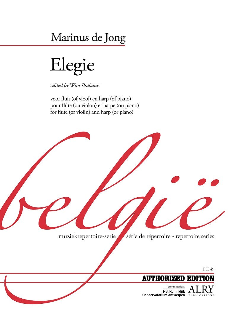de Jong, M :: Elegie