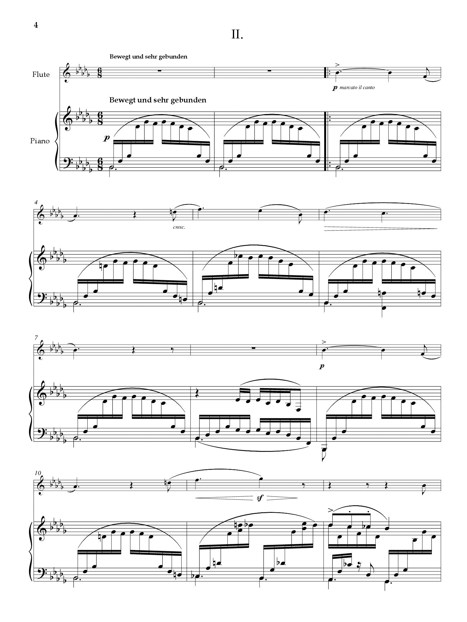 von Schauroth, D :: Six Songs without Words