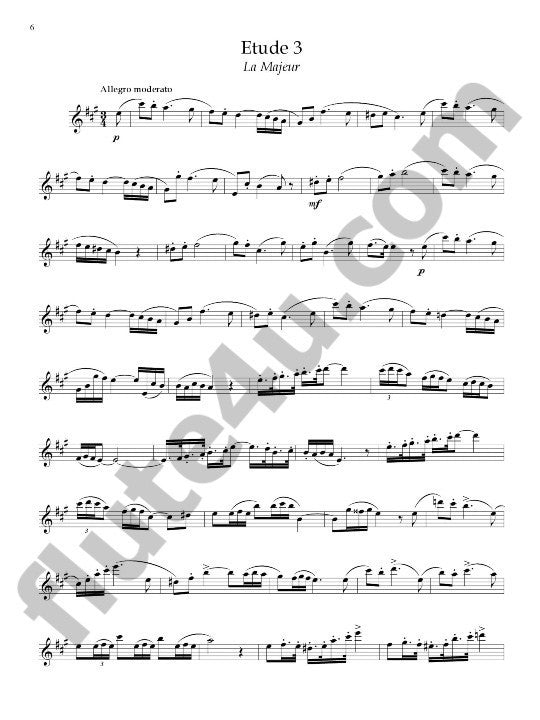Cottignies, C :: 12 Etudes pour la flute, op. 53