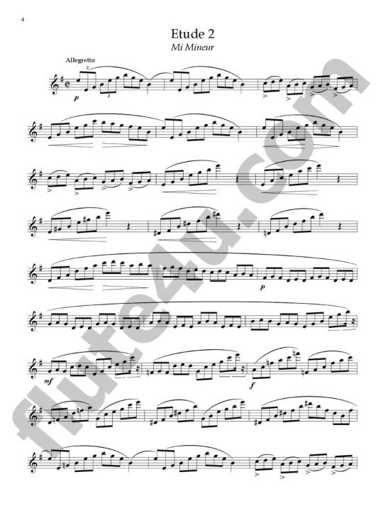 Cottignies, C :: 12 Etudes pour la flute, op. 53