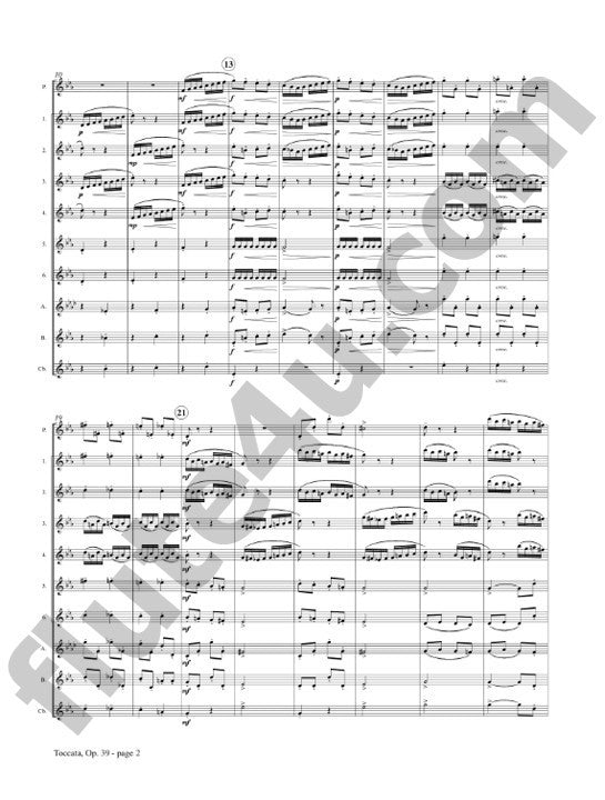 Chaminade, C :: Toccata, op. 39