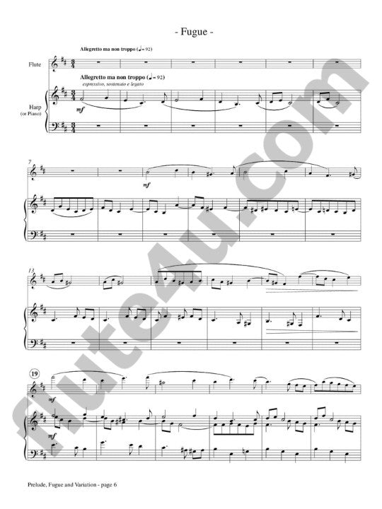 Franck, C :: Prelude, Fugue and Variation