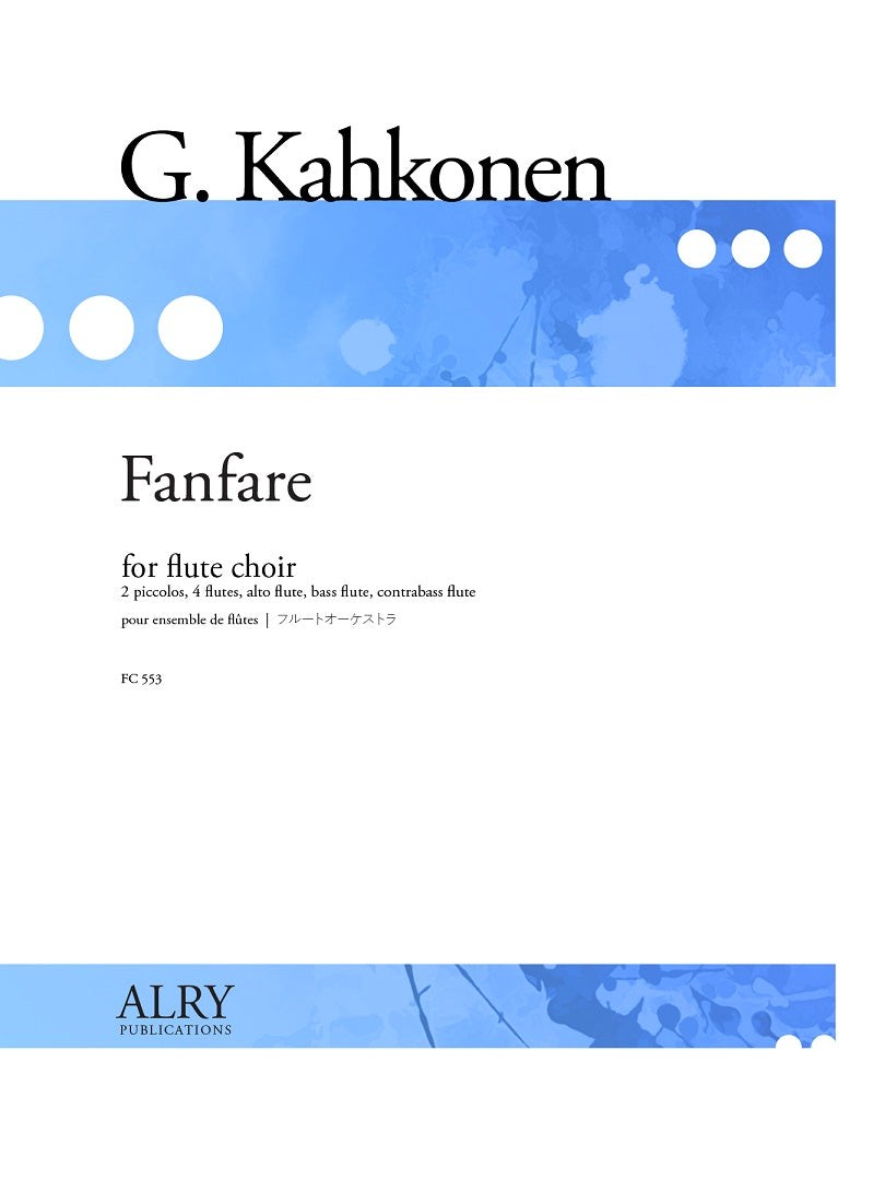 Kahkonen, G :: Fanfare