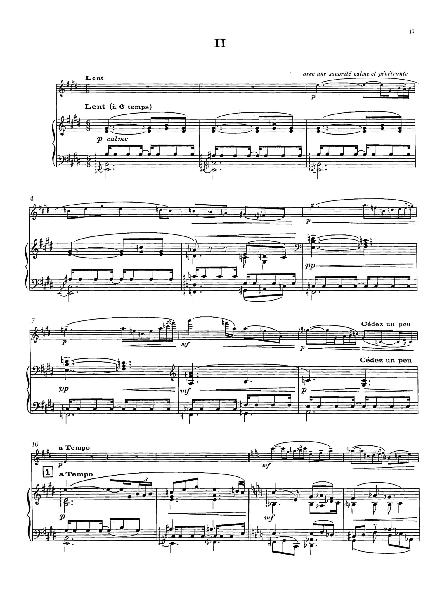 Gaubert, P :: Sonata No. 1