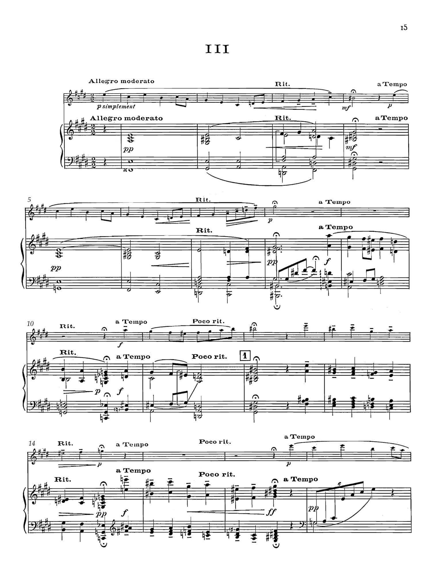 Gaubert, P :: Sonata No. 1