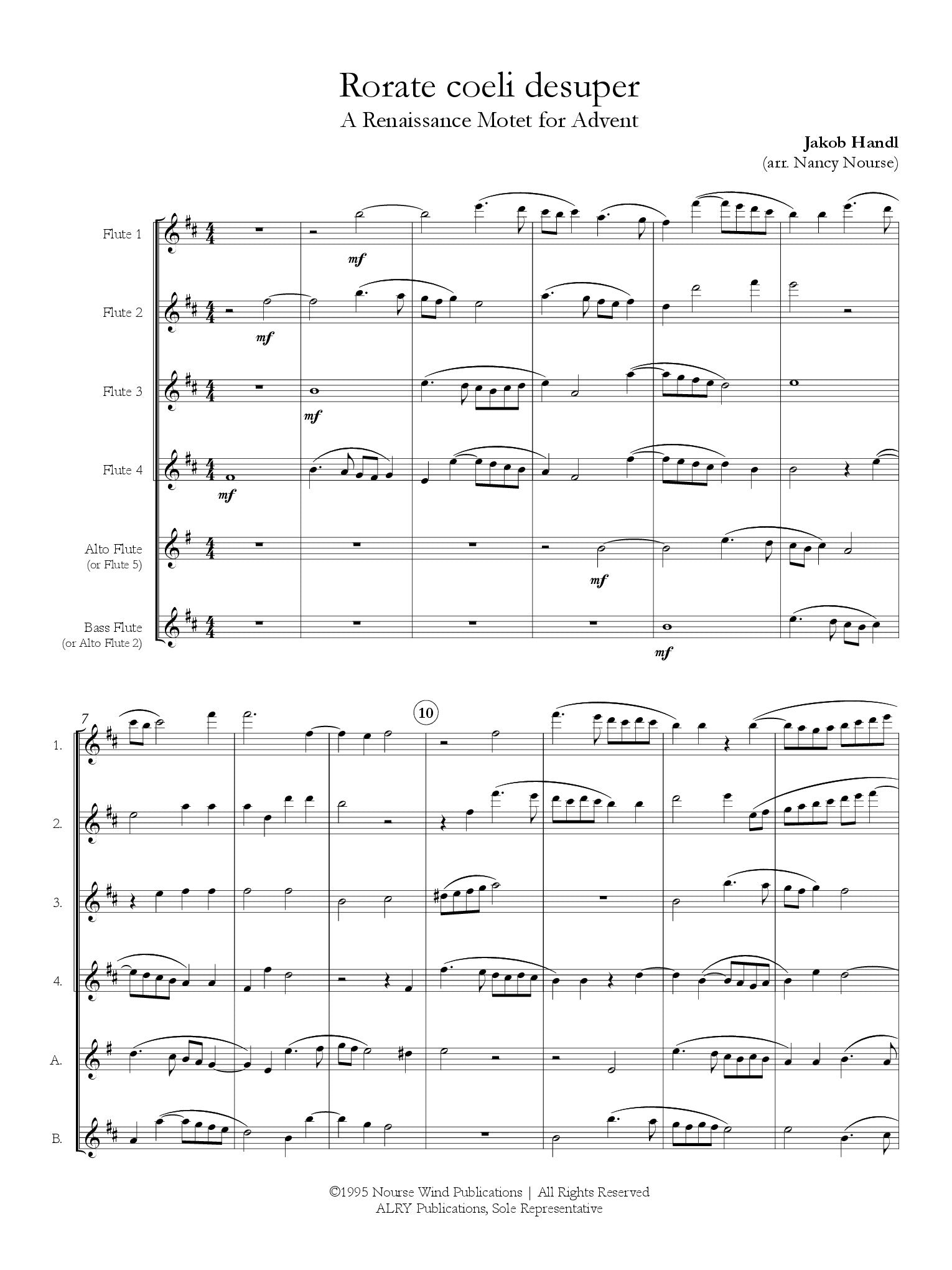 Handl, J :: Rorate coeli desuper